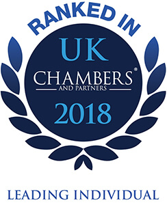 Chambers UK Leading Individual 2018