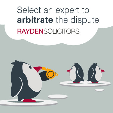 Select an expert to arbitrate the dispute