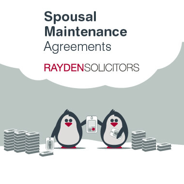 Spousal maintenance agreements image