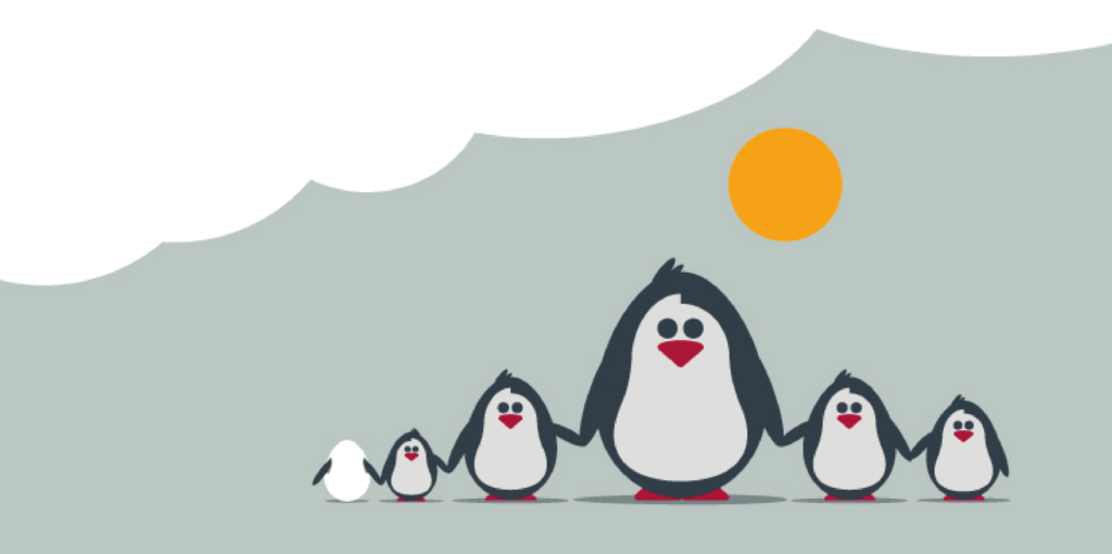 Family of penguins