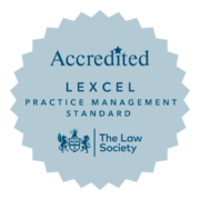 Law Society Lexcel Accreditation Logo