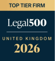 Legal 500 Top Tier Firm 2026 Logo